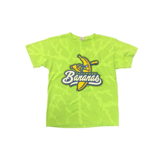 Youth Savannah Bananas Lightning Bleached Tee - Picture 1 of 4
